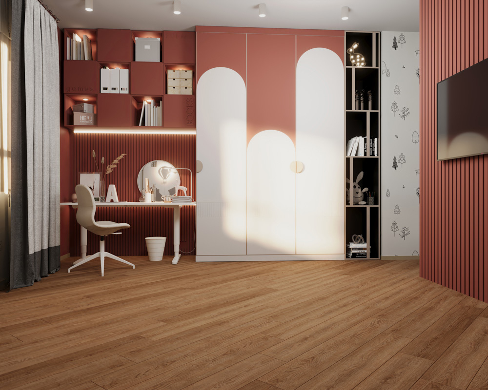 Ламинат SPC CronaFloor WOOD Плунге