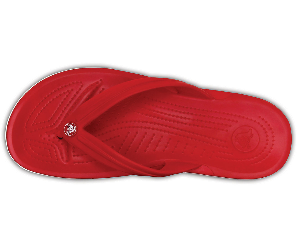 Шлепанцы Crocs Crocband Flip Красные