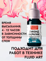 Жидкая акриловая краска ЛИКВИД АКРИЛИК «Плавник акулы»