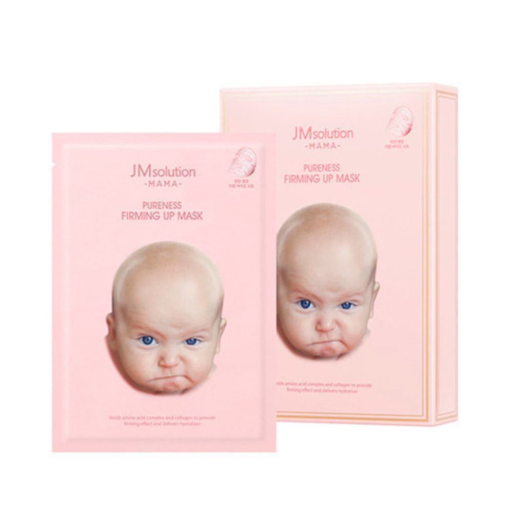 JMsolution Mama Pureness Firming Up Mask гипоаллергенная тканевая маска для упругости кожи