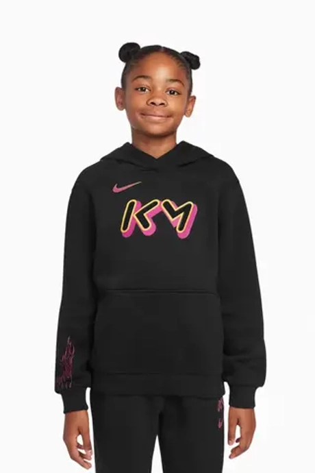 Кофта Nike Kylian Mbappé Club Fleece Junior - черный