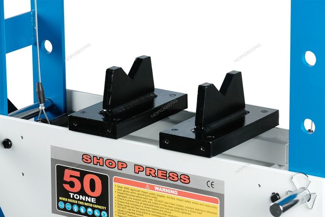 NORDBERG (N3650A) Гидравлический пресс, 50 т, пневмоуправление