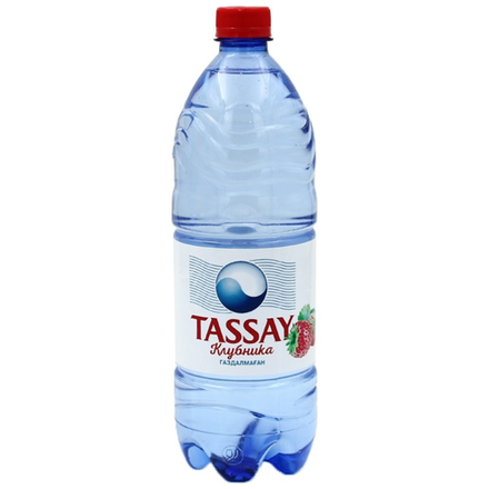 БОНУС Минеральная вода Tassay клубника негазированная 1 л