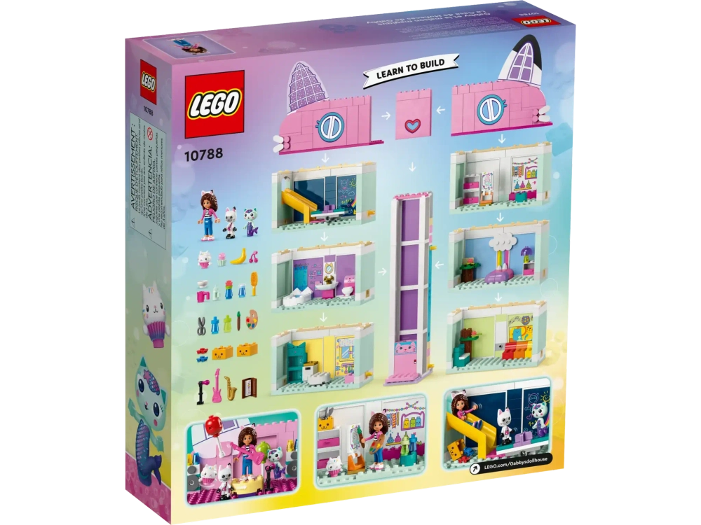 Конструктор LEGO Gabby's Dollhouse 10788 Кукольный домик Габби