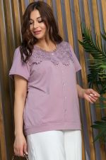 Блуза Лейла (пыльная роза) Б13334-20М LT Collection