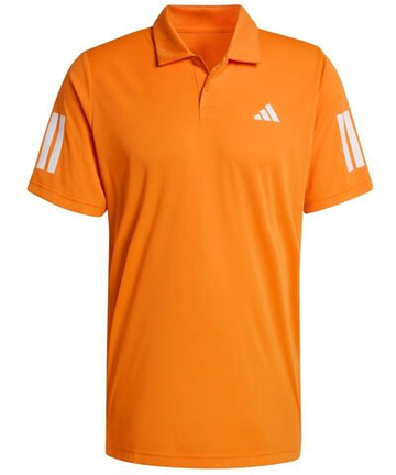 Мужское теннисное поло Adidas Club Tennis 3-stripes - pure orange