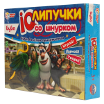 IQ-липучки со шнуровкой "Буба. Весёлые приключения" 4680107930392 (Умные игры)