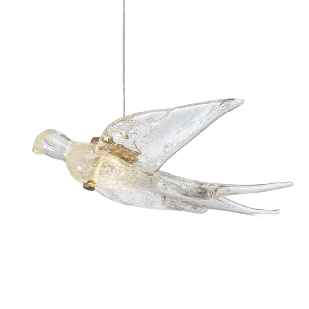 Подвесной светильник 12966-1P clear/gold