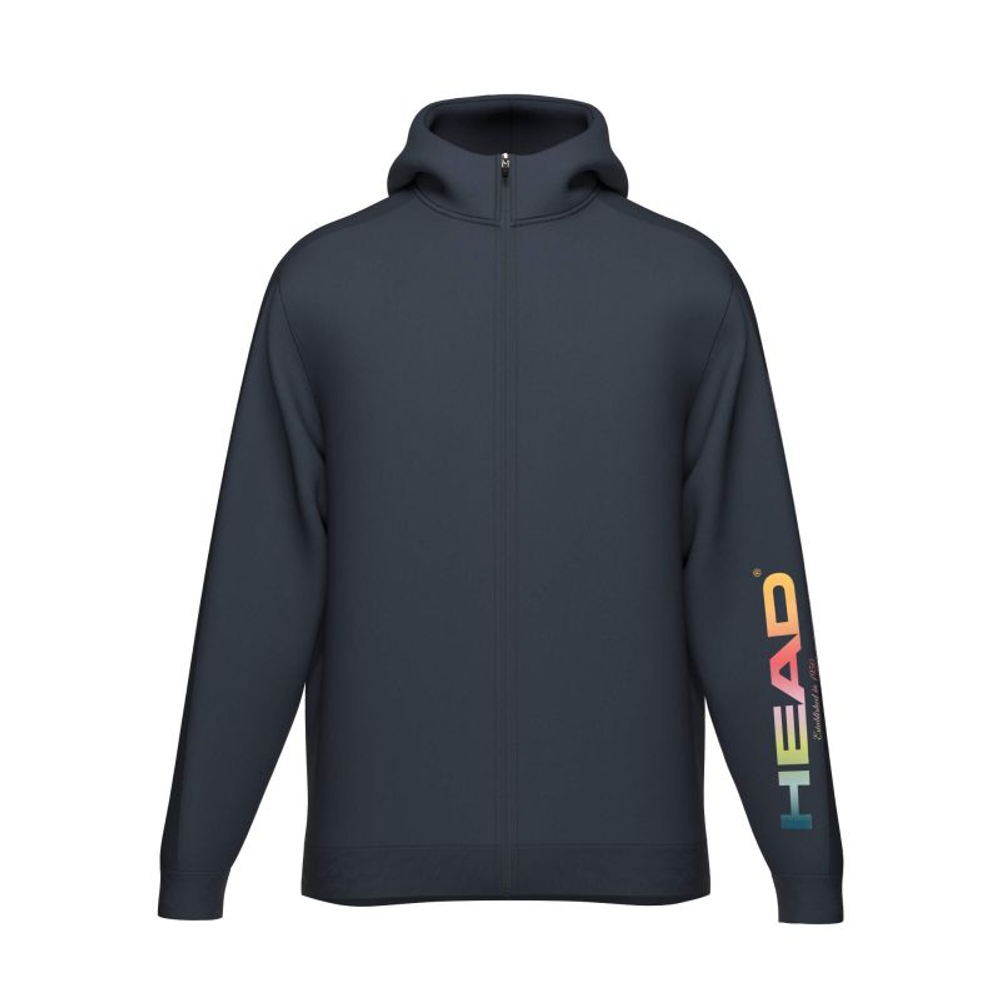 Кофта для мальчика теннисная Head Jr Rally Hoodie Full Zip - navy