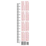 Закладка для книг картонная, Белая Ворона, Вишня