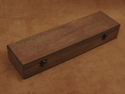 Якутский нож "Амга", сталь Х12МФ, рукоять стабилизированная карельская береза/акрил