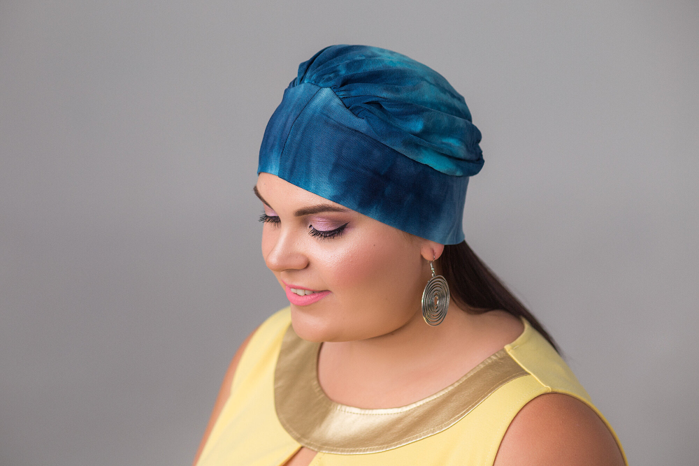 Шапочка тюрбан БЛАНКА VB11 облегченная, бамбук, Elza Meyger