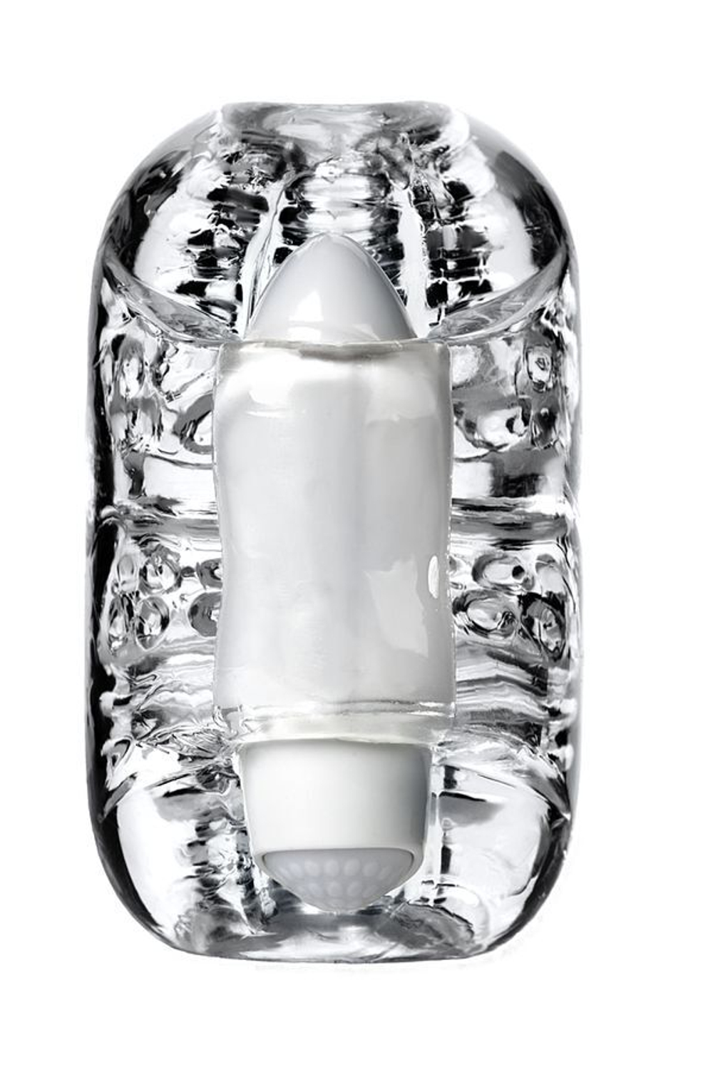 Мастурбатор нереалистичный Lingam by TOYFA Khani, TPE, прозрачный, 9 см