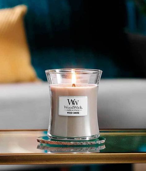 Древесный дым, ароматическая свеча, WoodWick