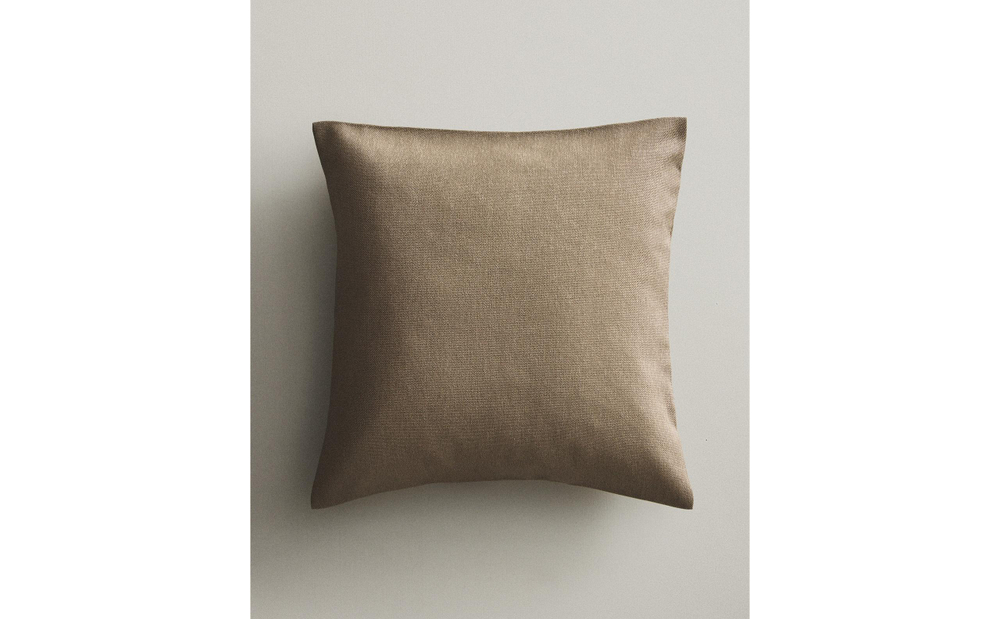Zara Home наволочка декоративная из хлопка, зелёный · 1321/008