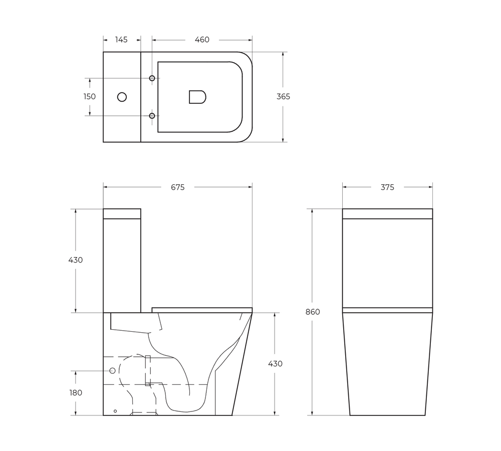 Унитаз-компакт безободковый BelBagno Ardente-R BB02093CPR/SC с крышкой-сиденьем микролифт, белый