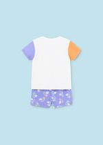 пляжная футболка с шортами