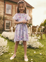 Платье для девочки Next E87-245, Сиреневый