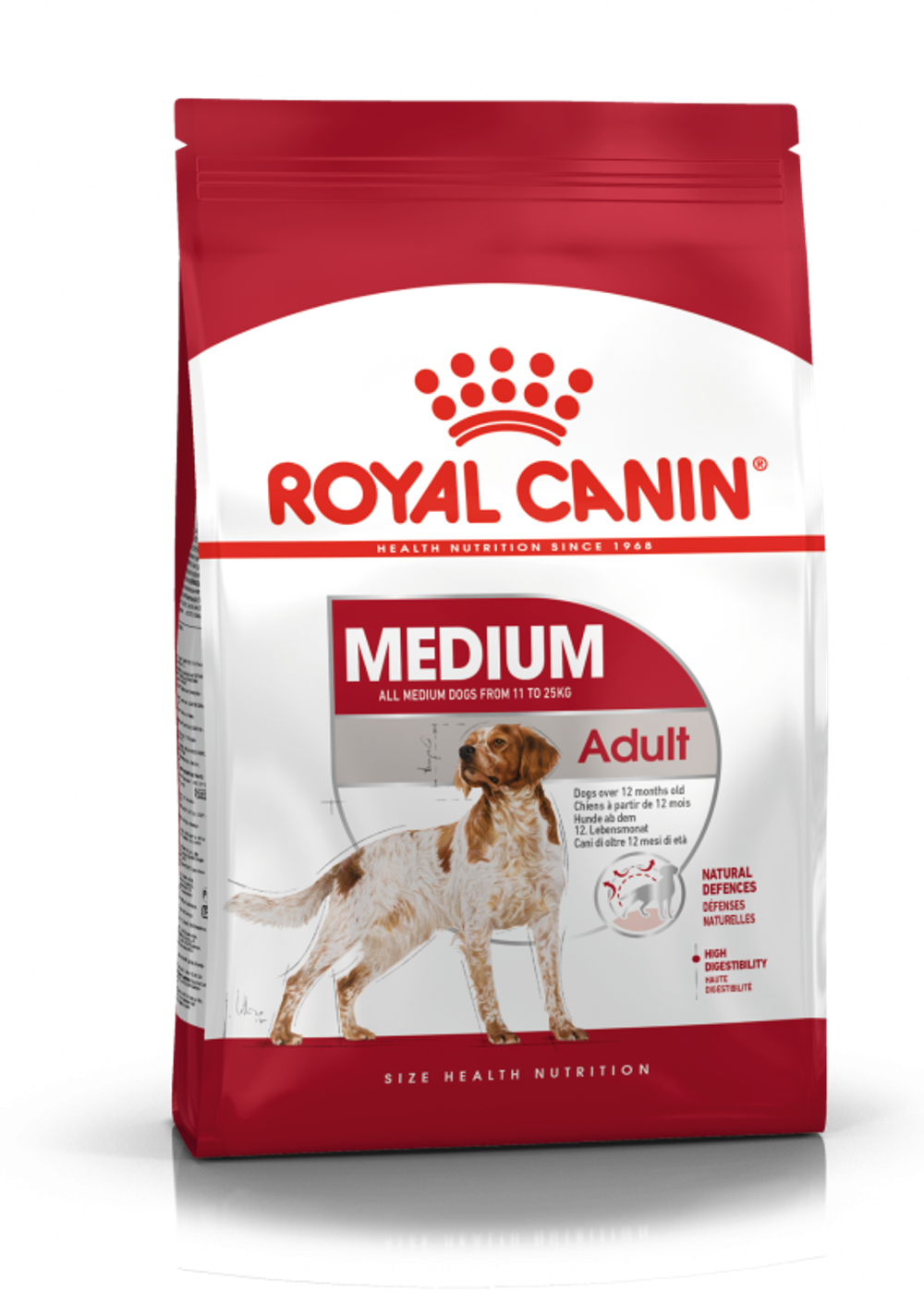 ROYAL CANIN СУХОЙ КОРМ SHN MEDIUM ADULT 15KG