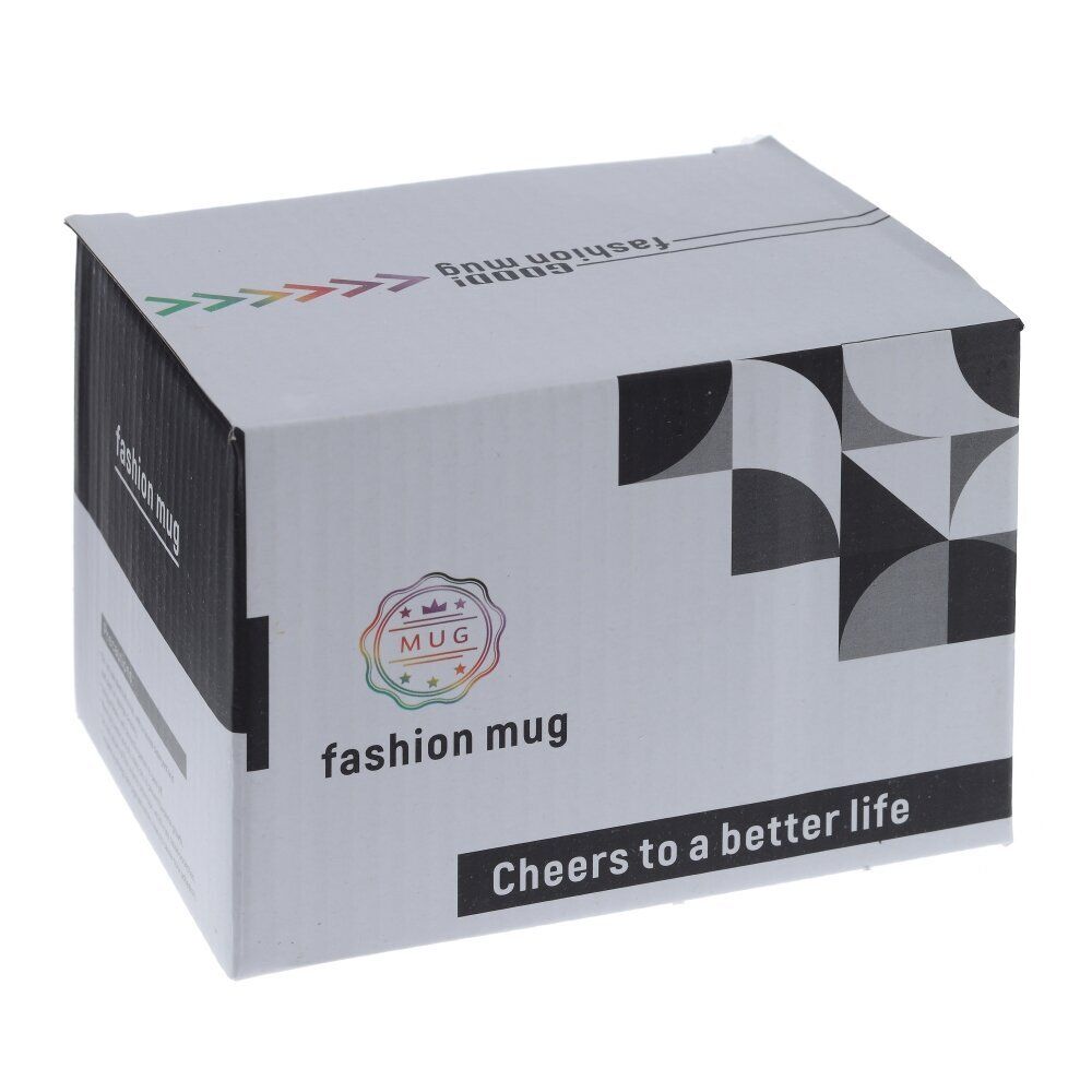 GAEM Кружка с ложкой, 300 мл, L14 W9 H8,5 см, 2в.