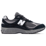 New Balance 2002R Black Dark Grey White