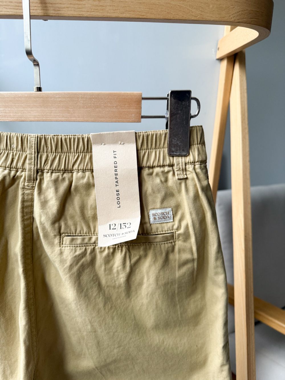 Новые хлопковые брюки Scotch & Soda, 152