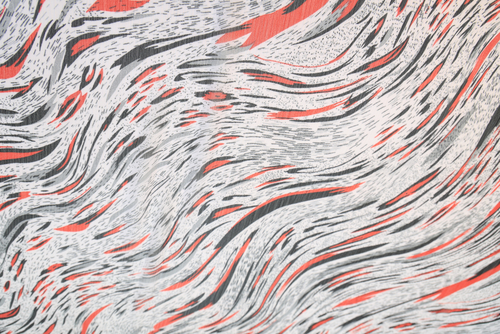 Шифон набивной