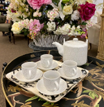 Набор кофейный с орнаментом на 4 персоны