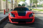 Карбоновая губа переднего бампера для Ferrari 812 Superfast GTS 2017-2024 Феррари