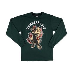 Лонгслив HOOK Борьба, зеленый