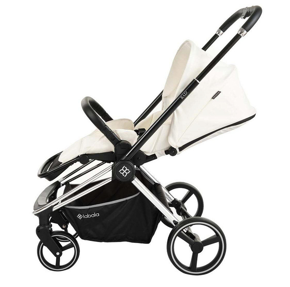 Коляска 2 в 1 Labala Raiz Lite White