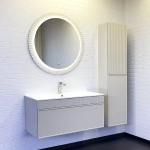 Пенал Comforty Мадрид 00-00017855 серый шелк