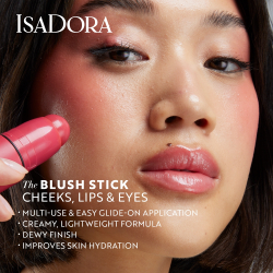 IsaDora Blush Stick - Многофункциональный макияж для глаз, губ и лица, 5,5 g