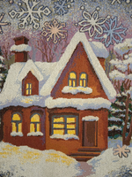 Набор декоративных гобеленовых чехлов Метелица 2 38*38 3 шт