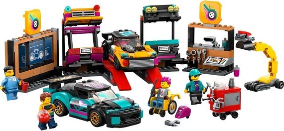 Lego konstruktor City 60389 Custom Car Garage