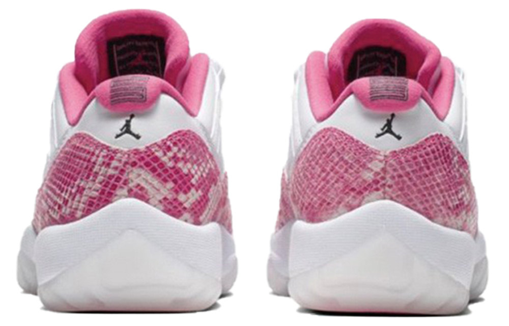 Кроссовки Jordan Air Jordan 11 Pink Snakeskin (Женская размерная сетка)
