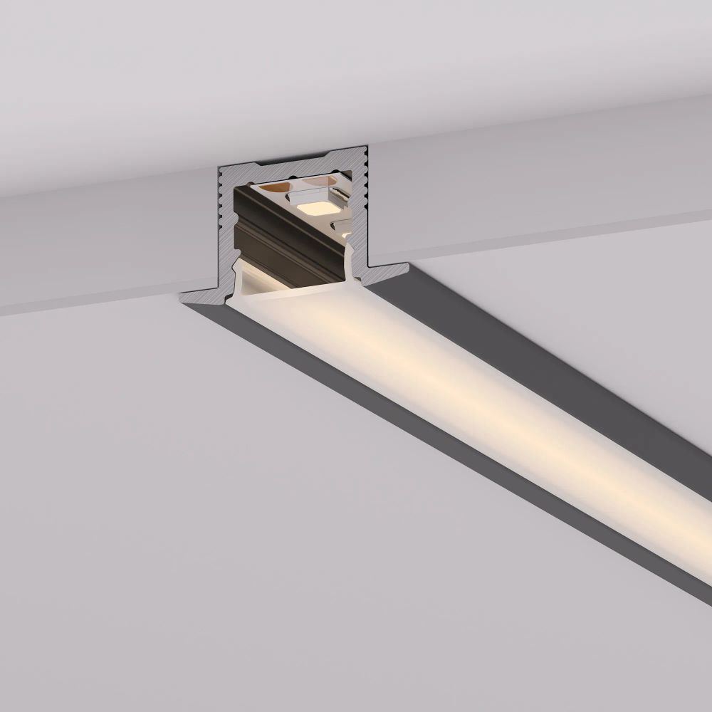 Профиль SL-SLIM-H13M-F25-2000 BLACK (Arlight, Алюминий) 037114