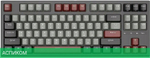 Клавиатура Royal Kludge RK-R87 Brown switch Black/Gray/Red