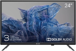 Телевизор LED Kivi 24" 24H550NB черный HD 50Hz DVB-T DVB-T2 DVB-C