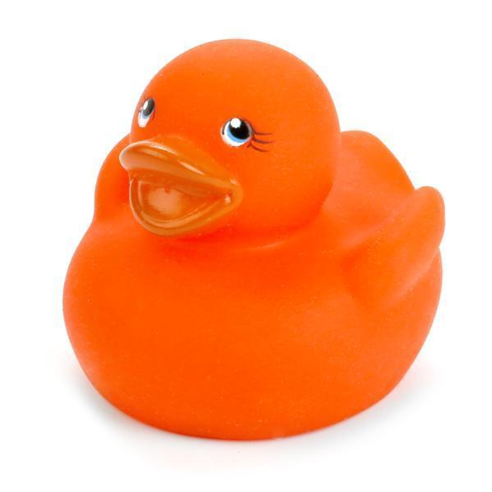 Игрушка для купания Термо уточка оранжевая, сет. LXT10-OR (Играем Вместе)