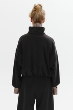 Свитшот укороченный full-zip