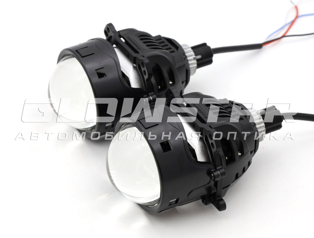 Билед модули Aozoom K10 2025 3.0 дюйма, 2 чипа, 5500K, 12V, 58W/66W, крепление 3R и съемное гаечное (комплект, 2шт)