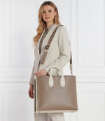 Сумка-трапеция Sandy Tote BOSS BLACK - нюд(50504183)