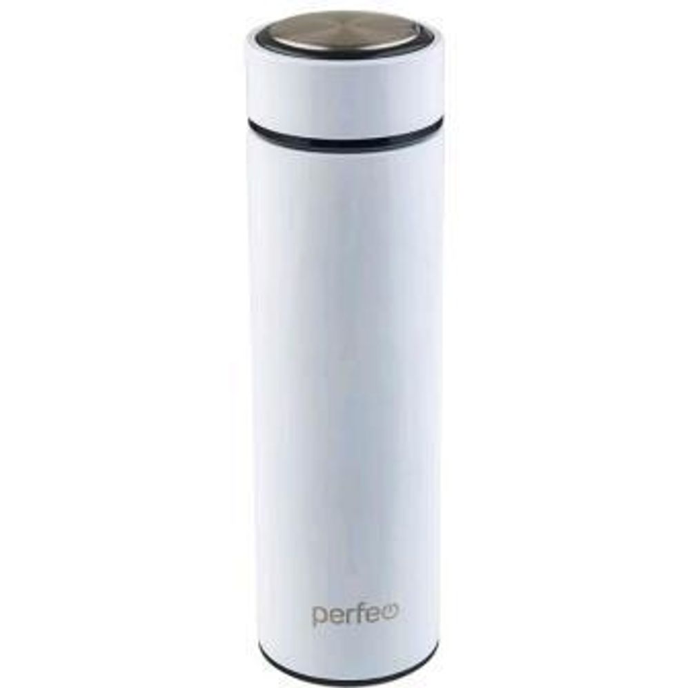 PERFEO Термос для напитков с ситечком, объем 0,45 л., белый (PF_C3721).jpg