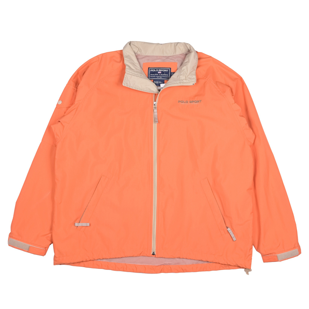 Винтажная ветровка Polo Sport яркого цвета, L oversize