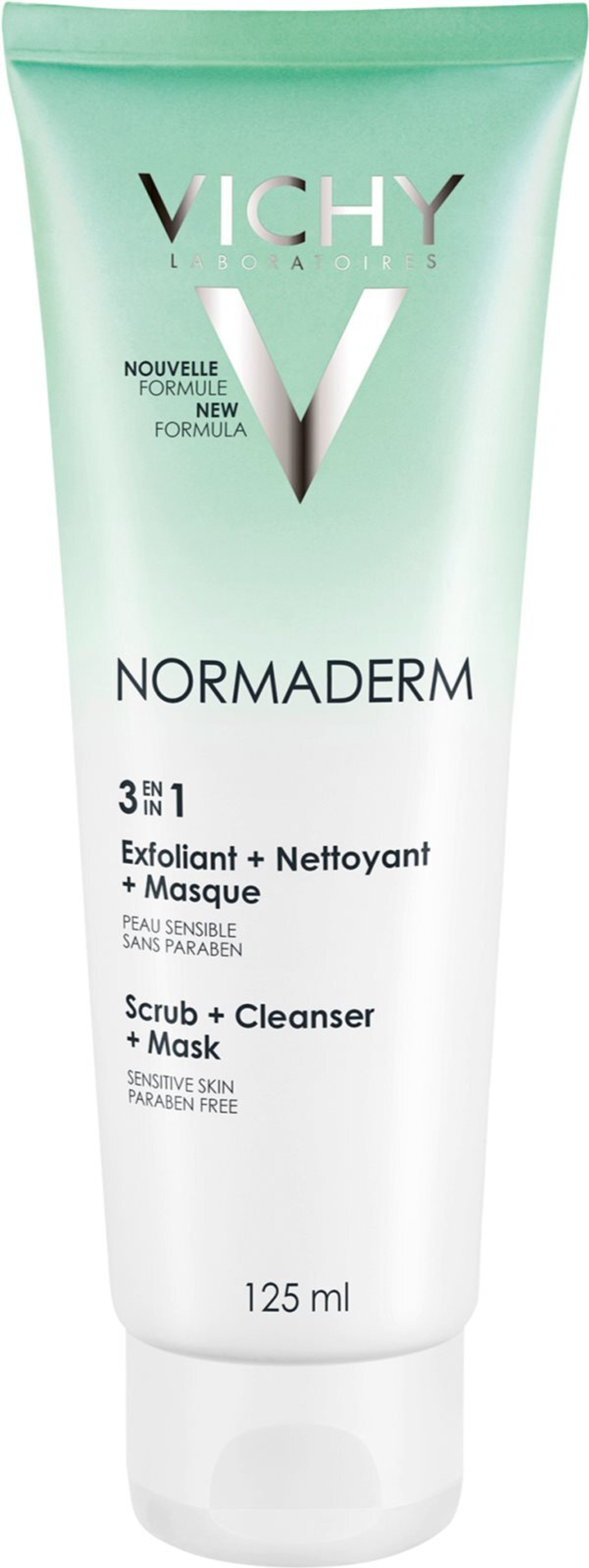 Vichy Normaderm - очищающий уход за жирной и проблемной кожей /   125  ml  / GTIN 3337875414067