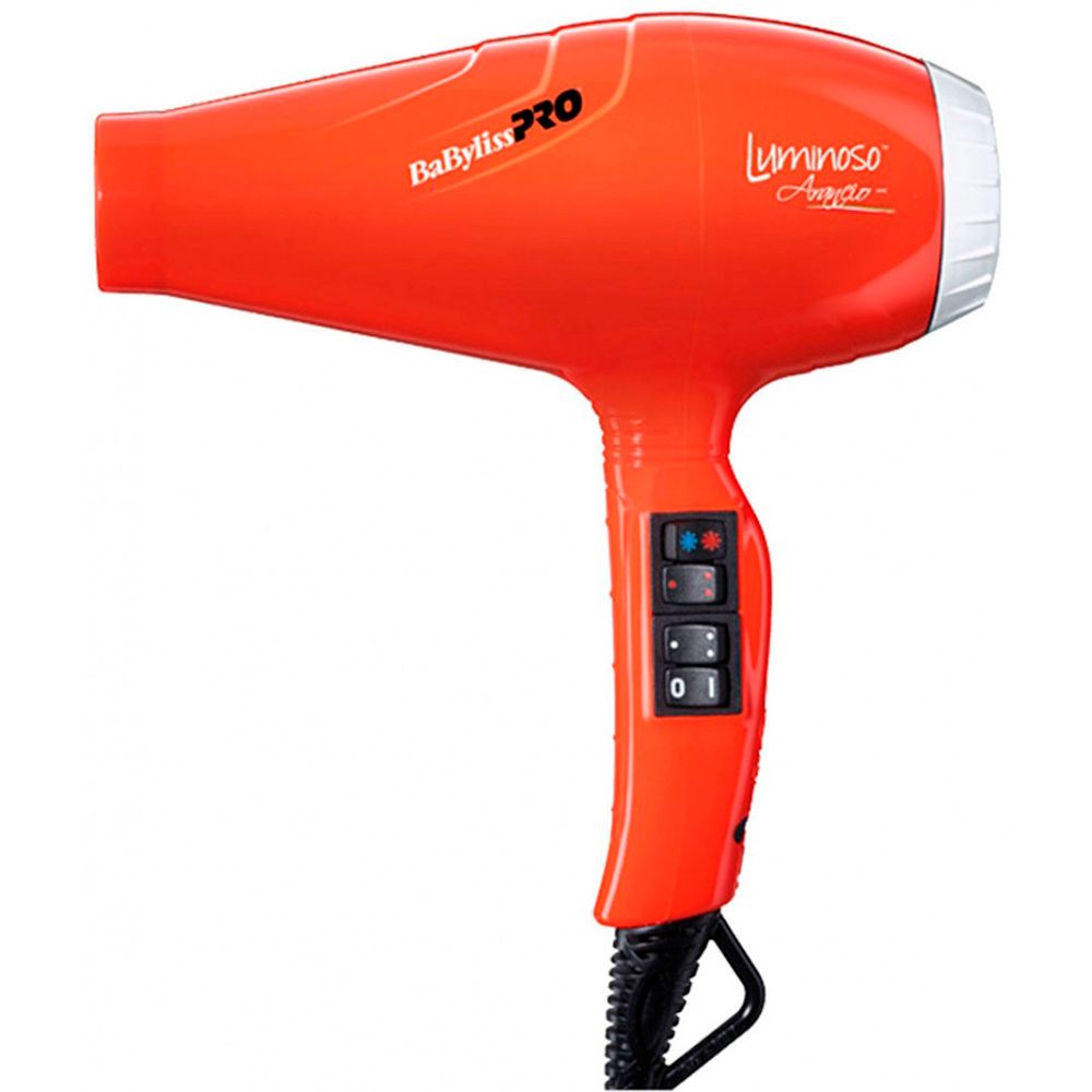 Профессиональный фен BaByliss PRO Luminoso Arancio Ionic BAB6350IOE 2100W