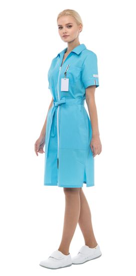 Халат женский "Фиеста" (голубой)