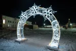 световая арка "Снежная"