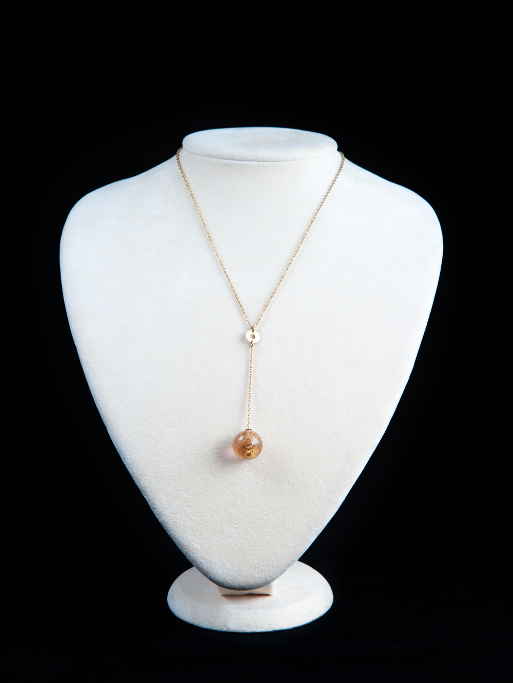 Колье 55 "ЭРА" золотое КК